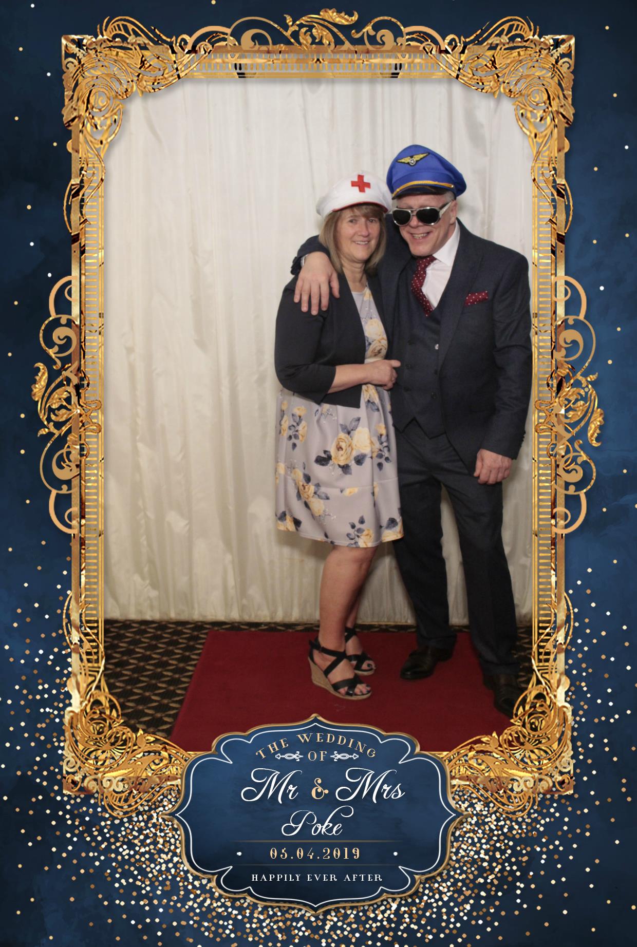 Mr & Mrs Poke | View more photos from the event at gallery.myphotoboothexperience.co.uk/u/MyPhotoBoothExperienceLtd/Mr-Mrs-Poke
